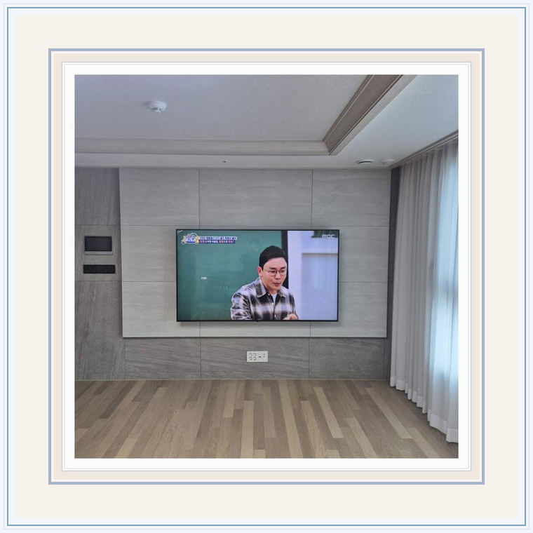 평택 오산 안성 이삿날 철거와 재설치 관련 설치 참고 사진 3 · 세대별 다른 설치면을 고려한 타공·무타공 선택